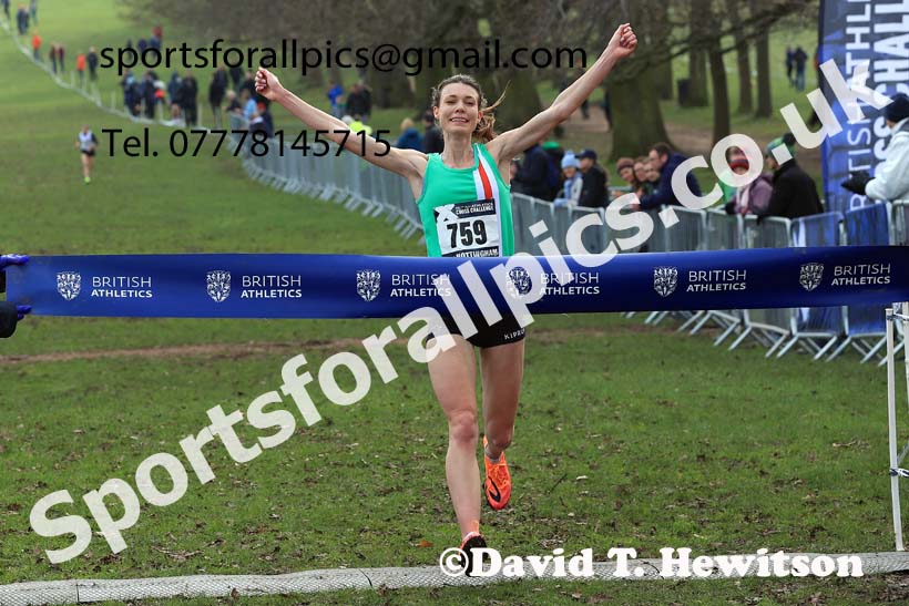 Senior Women, 2024 CAU Inter Counties Cross Country Champs., Wollaton Park, Nottingham. Photo: David T. Hewitson/Sports for All Pics